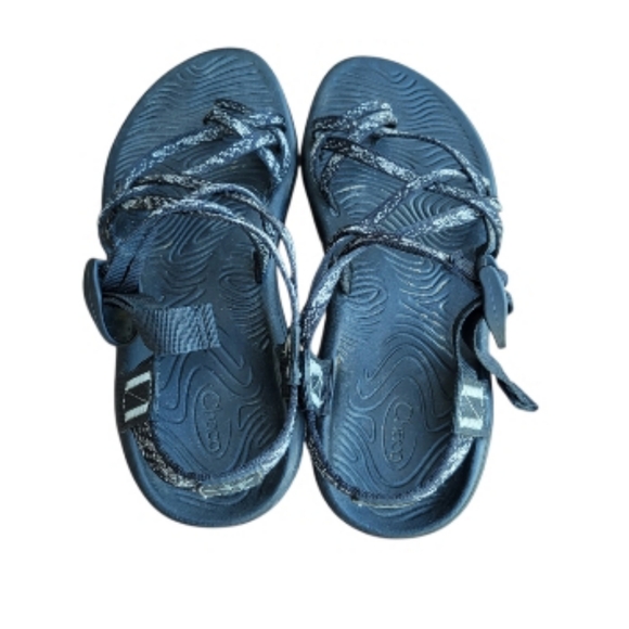 Chaco Z Cloud X Black Athletic Hike Trail Climb Walk Sandal Outdoor Shoe Women 7 - Picture 4 of 6